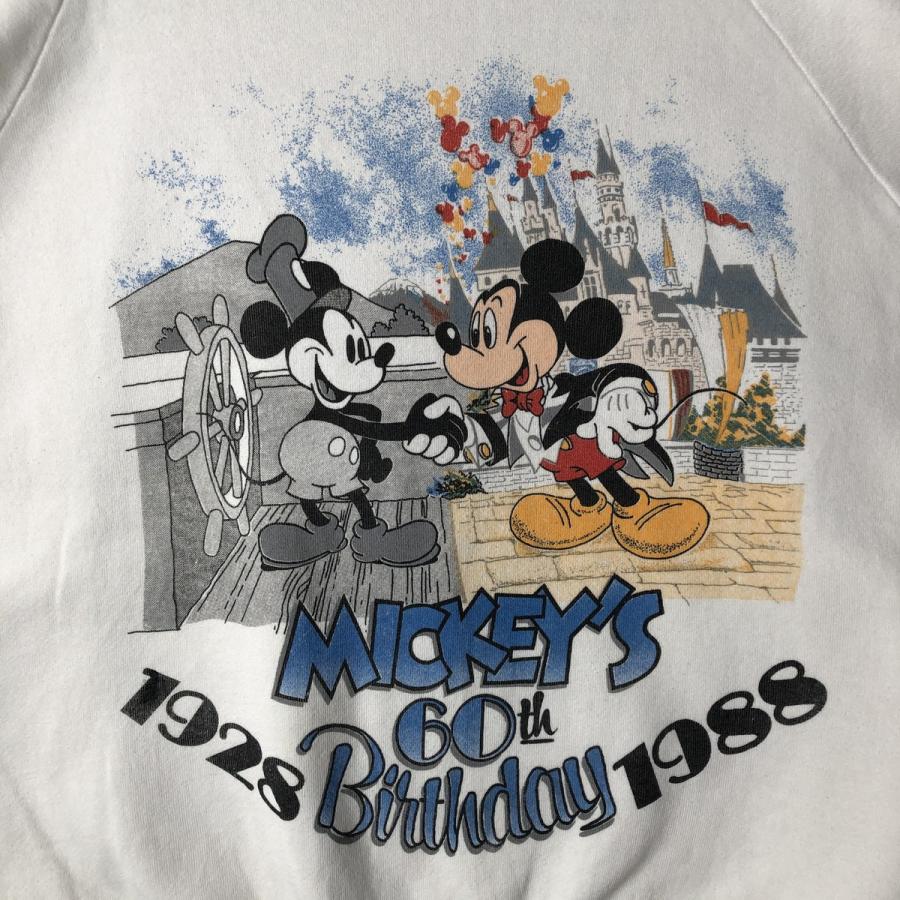 古着 80年代 ディズニー ミッキーマウス キャラクタースウェットシャツ