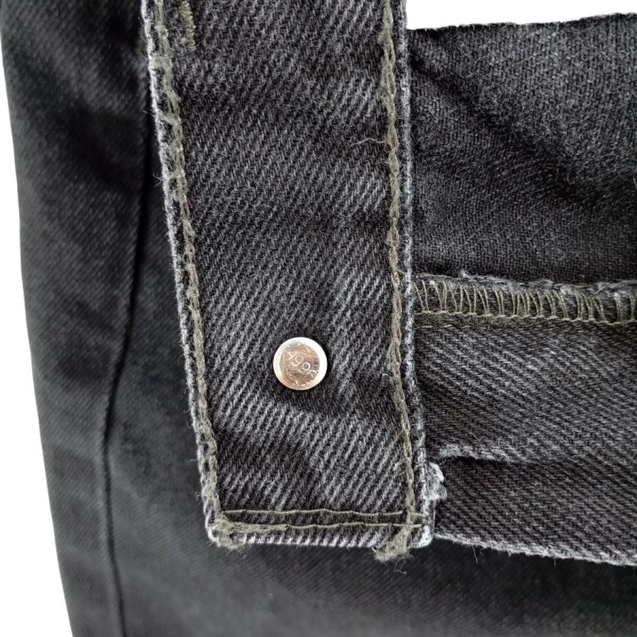 Levi's（リーバイス） 古着 Levi's 550 ブラックデニム テーパード