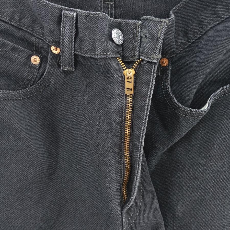 Levi's（リーバイス） 古着 Levi's 550 ブラックデニム テーパード