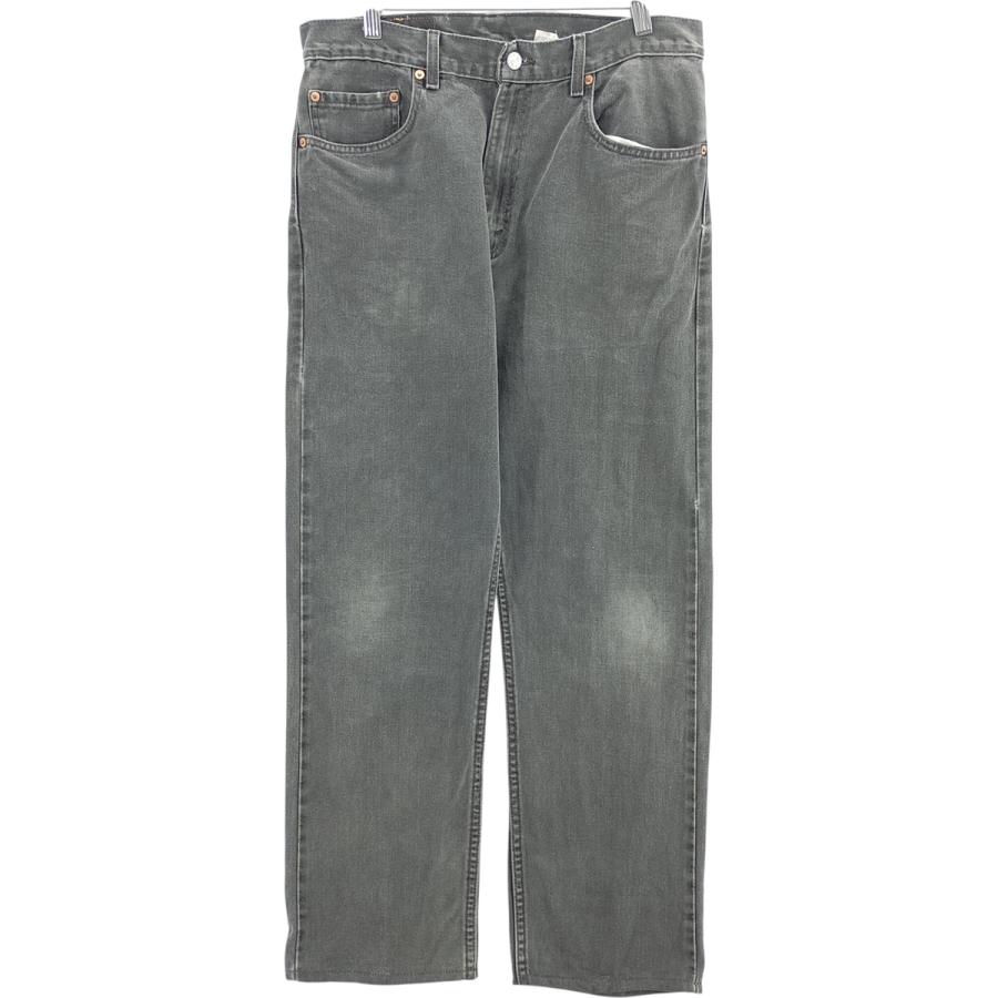 古着 リーバイス Levi's 505 REGULAR FIT ブラックデニム テーパードデニムパンツ メンズw32相当/eaa482916 Levi's（リーバイス） 古着 Levi's 505 REGULAR FIT ブラックデニム