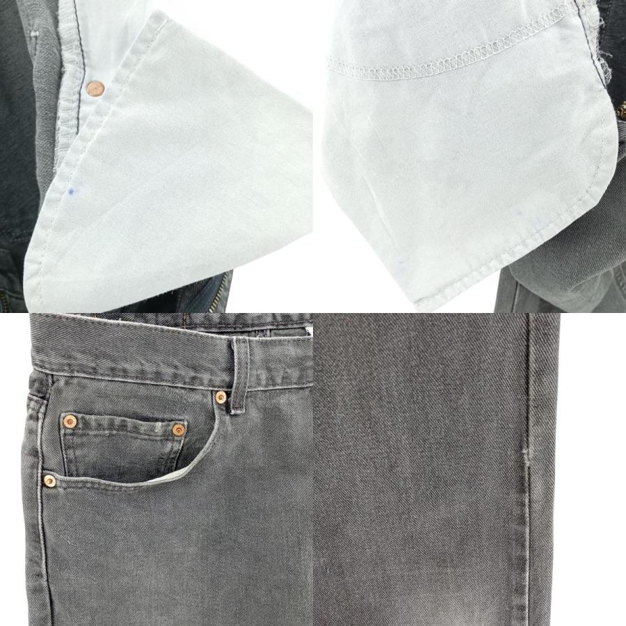 Levi's（リーバイス） 古着 Levi's 505 REGULAR FIT ブラックデニム