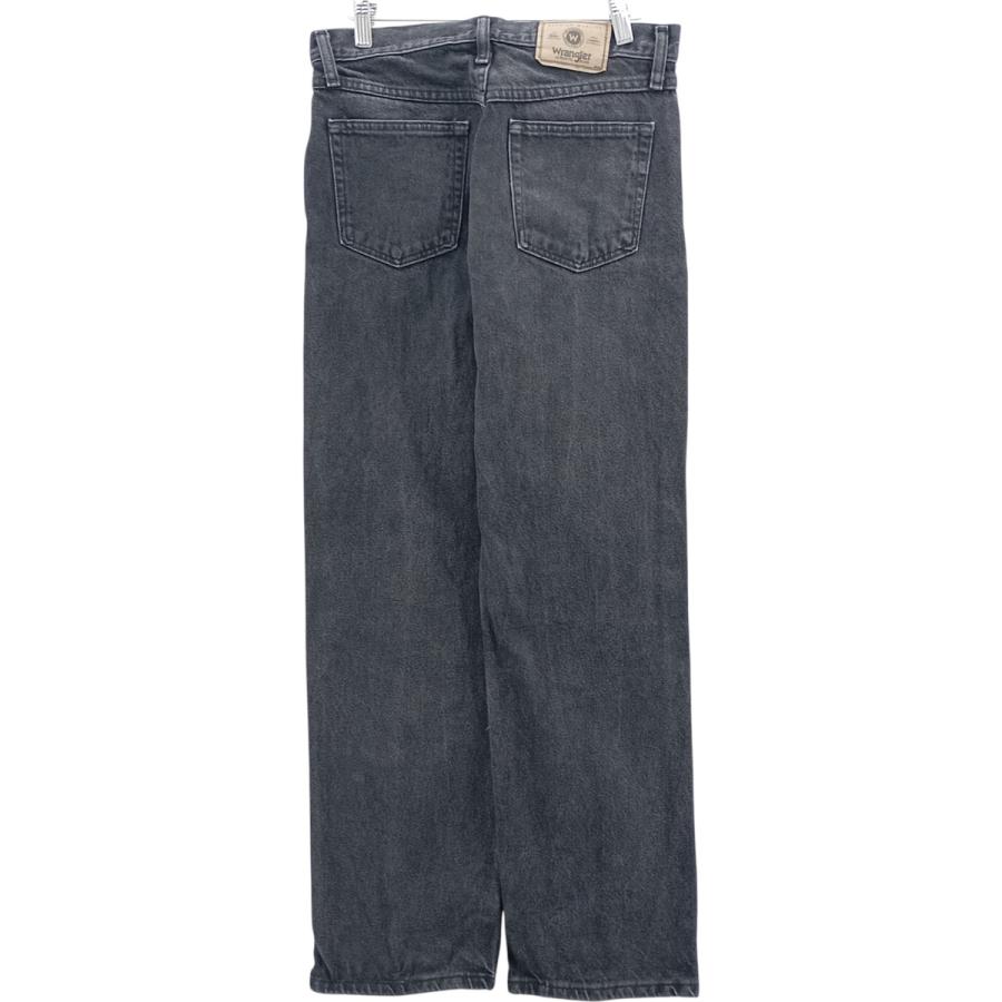 古着 00年代 ラングラー Wrangler ブラックデニム ストレートデニムパンツ メンズw30相当/eaa482921 Wrangler（ラングラー） 古着 00年代 ブラックデニム ストレートデニム