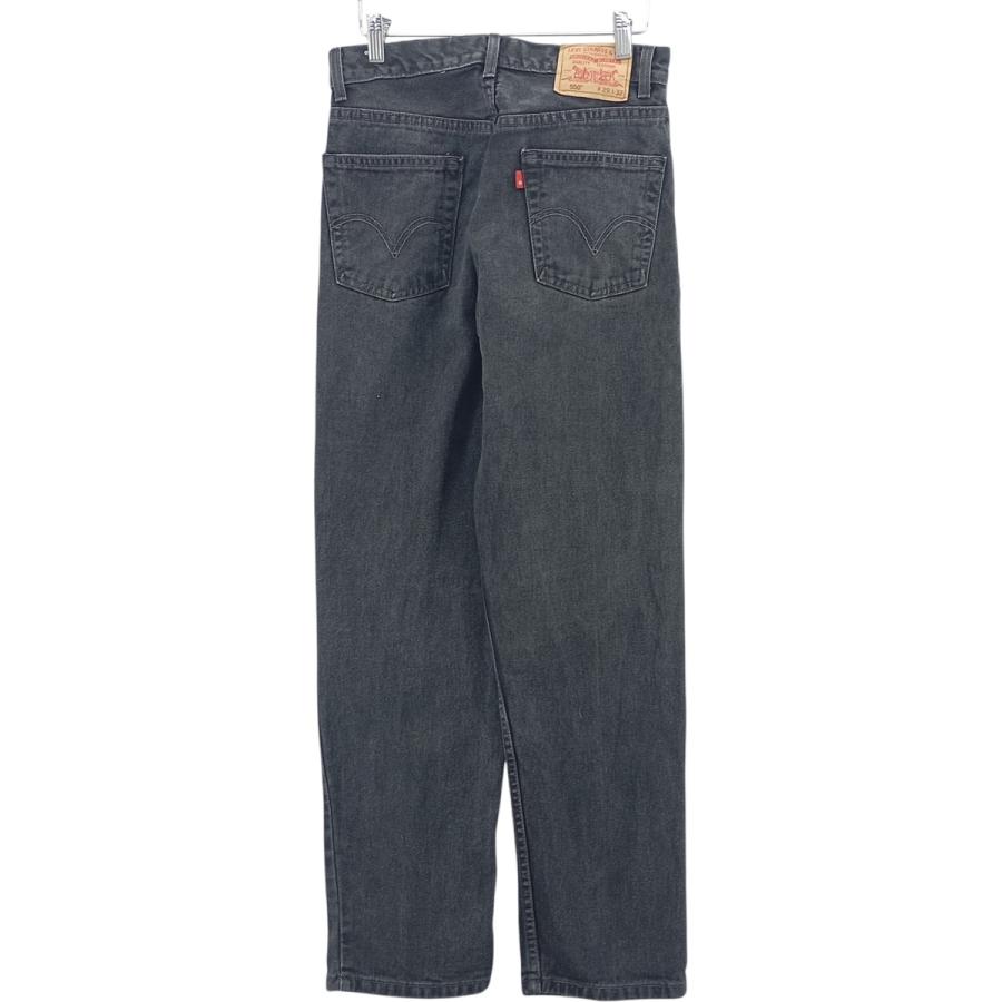 LEVI’S リーバイス デニムパンツ メンズ 【古着】【中古】 Levi's（リーバイス） 古着 Levi's 550 RELAXED FIT ブラックデニム