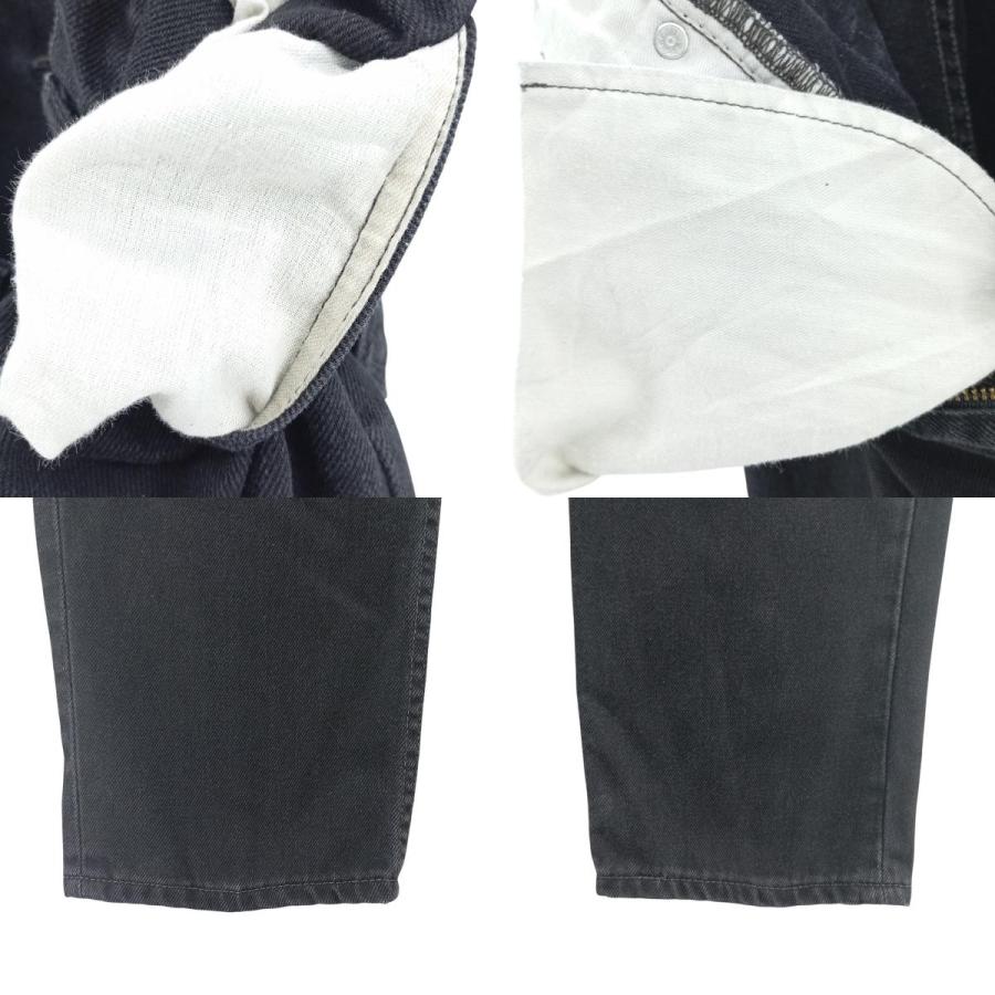 Levi's（リーバイス） 古着 Levi's 550 ブラックデニム テーパード