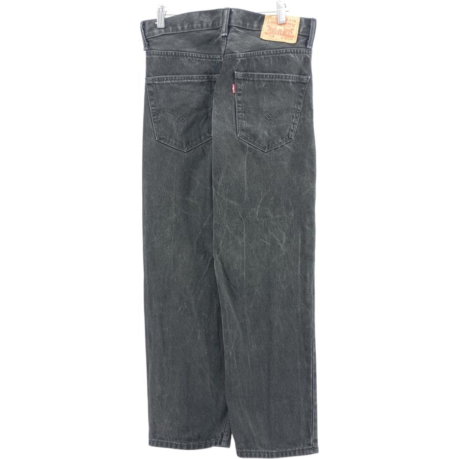 Levi's（リーバイス） 古着 Levi's 550 ブラックデニム テーパード
