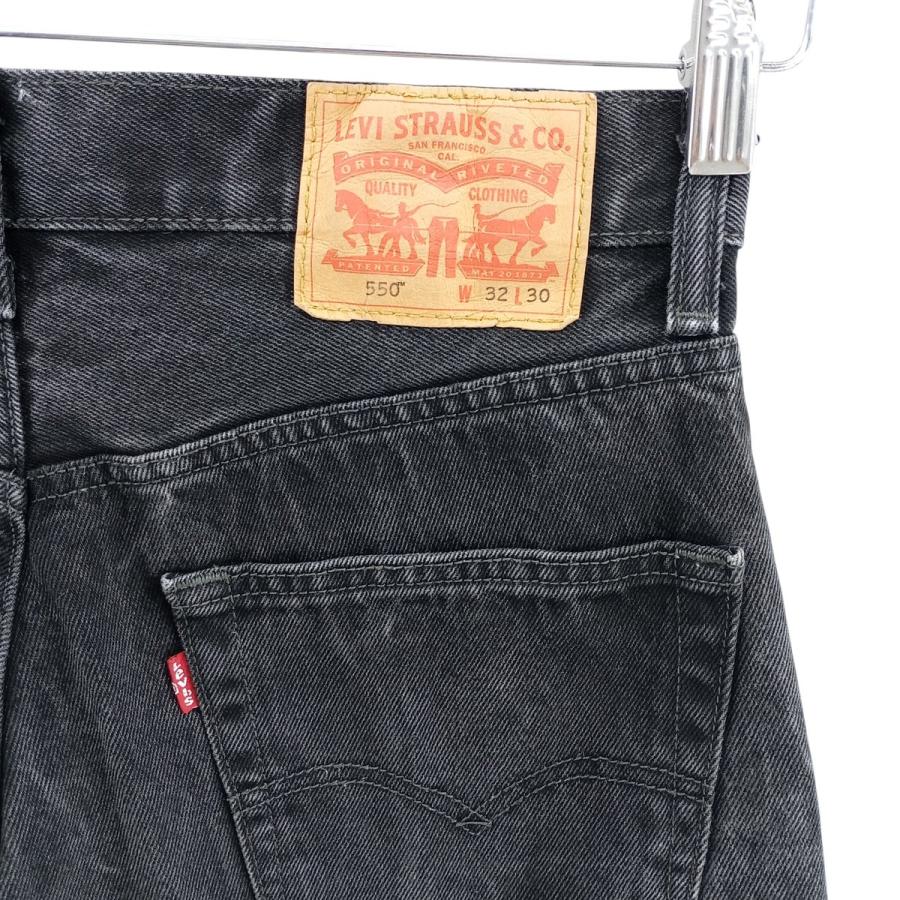Levi's（リーバイス） 古着 Levi's 550 ブラックデニム テーパード
