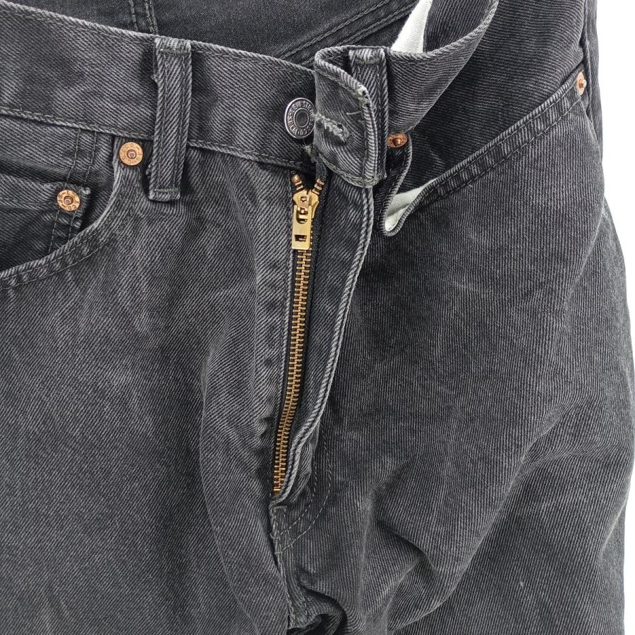 Levi's（リーバイス） 古着 Levi's 550 ブラックデニム テーパード