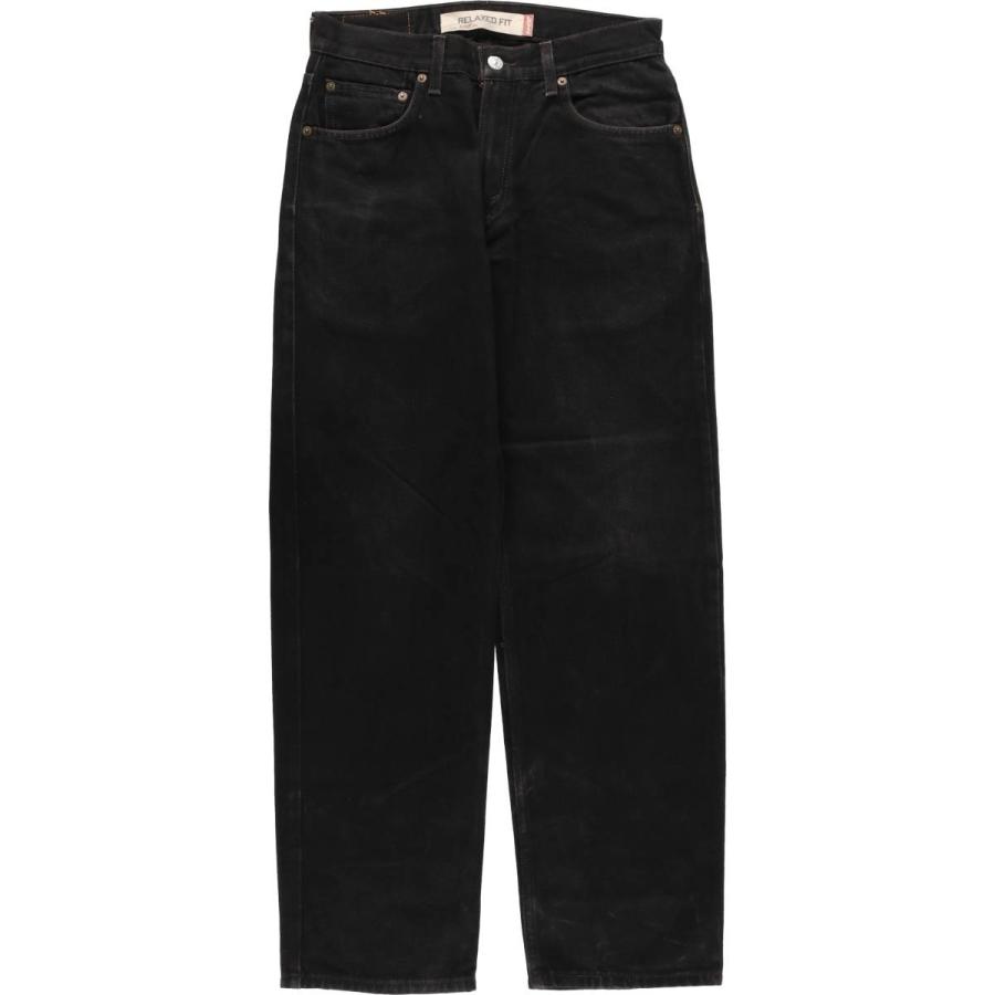 リーバイス550 W34 ブラックデニム 黒 ボトム パンツ 古着 13850 リーバイス550 W34 ブラックデニム 黒 ボトム パンツ 古着 13850