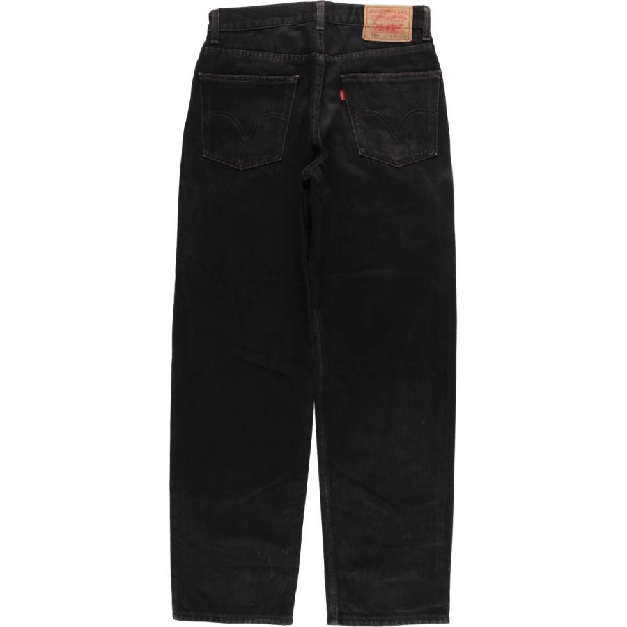 リーバイス 550 ブラック デニム ワイドテーパード Levi's（リーバイス） 古着 Levi's 550 RELAXED FIT ブラックデニム