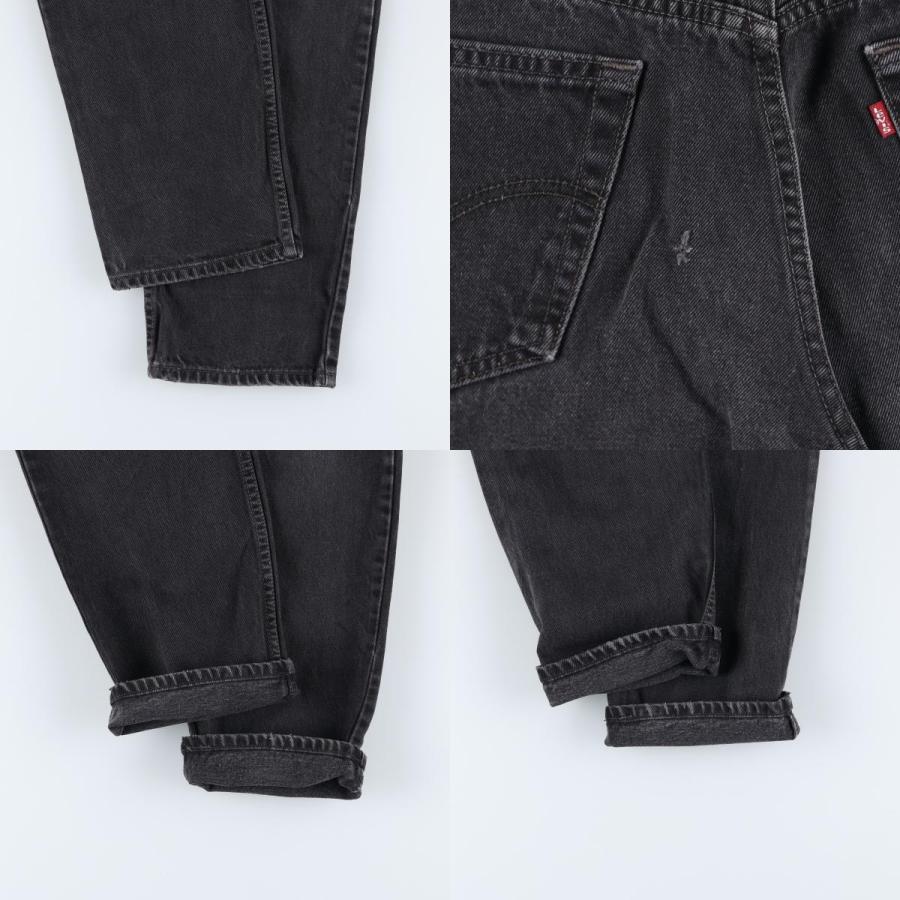 Levi's（リーバイス） 古着 Levi's 550 RELAXED FIT ブラックデニム