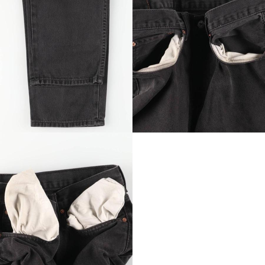 R*e様 リーバイス 550 USA製 ブラック W38 漆黒 テーパード 00s