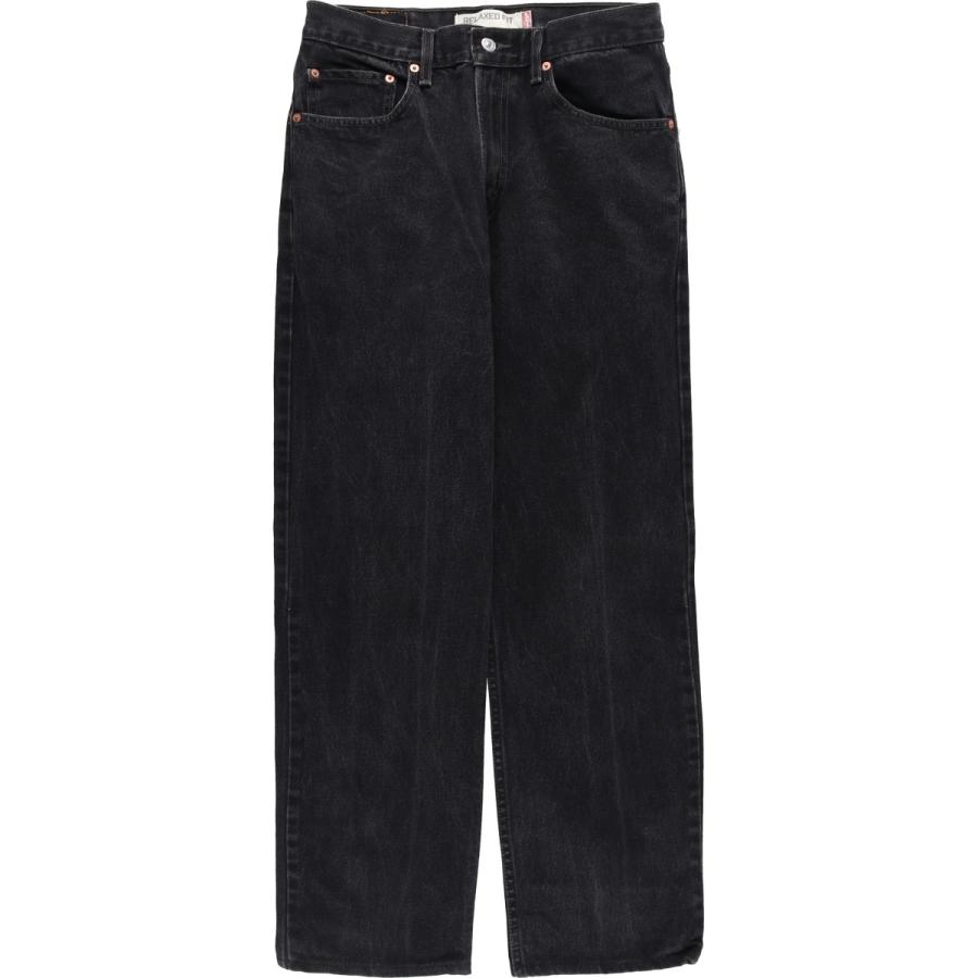 Levi's（リーバイス） 古着 Levi's 550 RELAXED FIT ブラックデニム