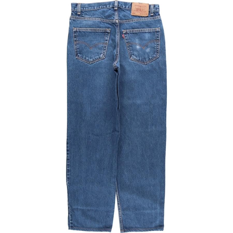古着 00年代 リーバイス Levi's 550 RELAXED FIT テーパードデニムパンツ USA製 メンズw33相当/eaa483025 Levi's（リーバイス） 古着 00年代 Levi's 550 RELAXED FIT テーパード