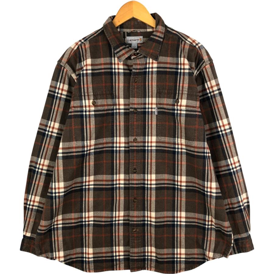 Carhartt（カーハート） 古着 Carhartt ORIGINAL FIT 長袖 フランネル