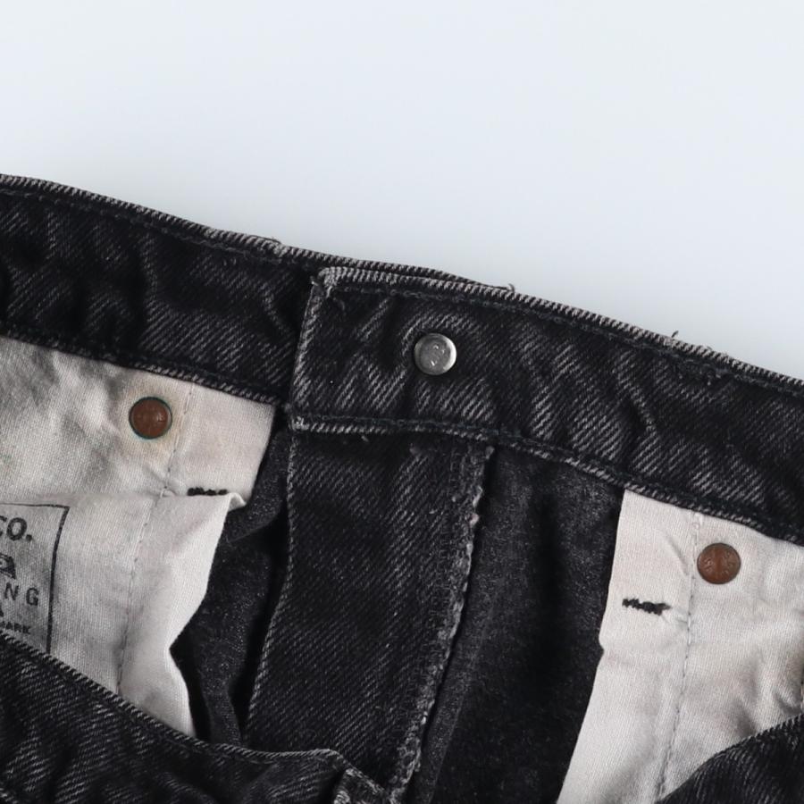 Levi's（リーバイス） 古着 90~00年代 Levi's 550 ブラックデニム