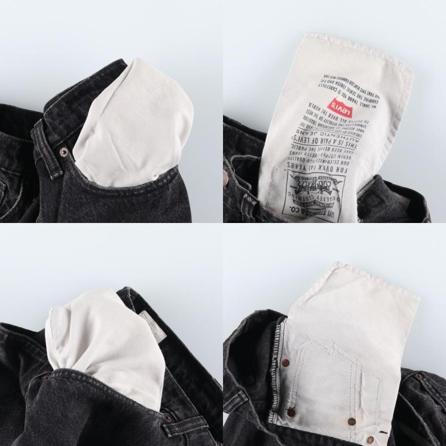 Levi's（リーバイス） 古着 90~00年代 Levi's 550 ブラックデニム