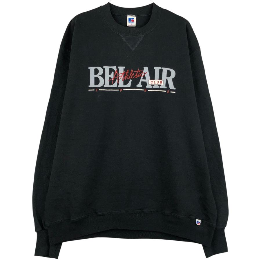 古着 90年代 ラッセル Russell ATHLETIC プリントスウェットシャツ