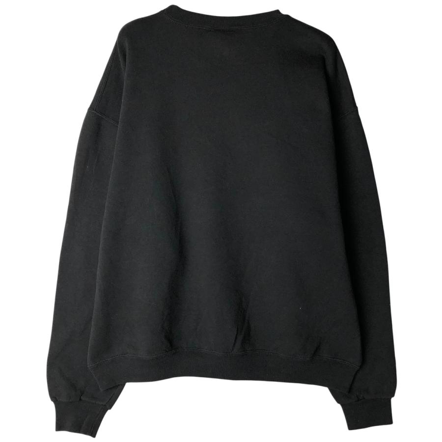 Materialize Wear 無地 ブラック スウェット ハルキの古着 古着 90年代 ラッセル Russell 無地 ブランクスウェットシャツ