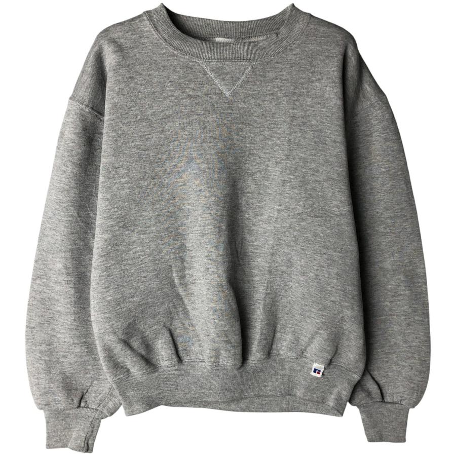 90sアメリカ製ラッセルアスレティック無地ブランクグレーパーカー古着ヴィンテージ 古着 90年代 ラッセル Russell ATHLETIC 無地 ブランクスウェット