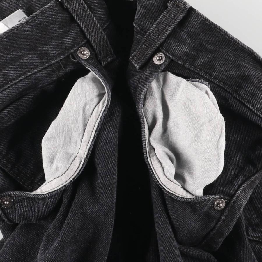 古着 リーバイス Levi's 505 REGULAR FIT STRAIGHT LEG ブラックデニム テーパードデニムパンツ メンズw32相当/eaa483185 Levi's（リーバイス） 古着 Levi's 505 REGULAR FIT STRAIGHT LEG