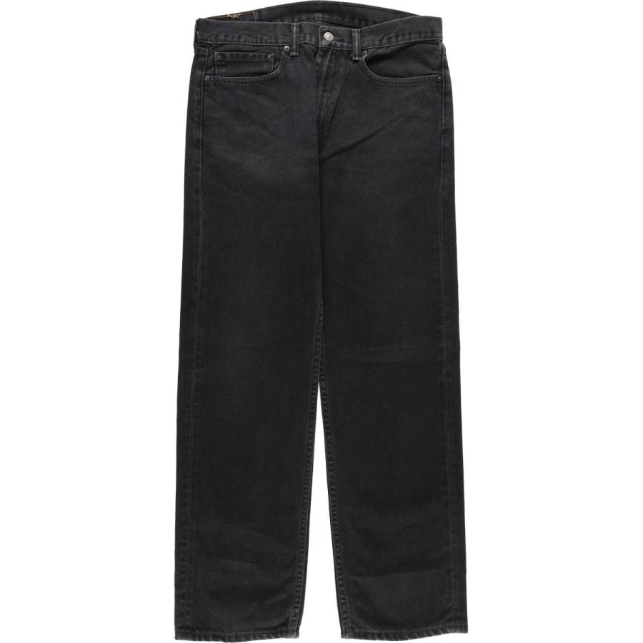 古着 リーバイス Levi's 505 ブラックデニム テーパードデニムパンツ メンズw34相当/eaa483188 Levi's（リーバイス） 古着 Levi's 505 ブラックデニム テーパード