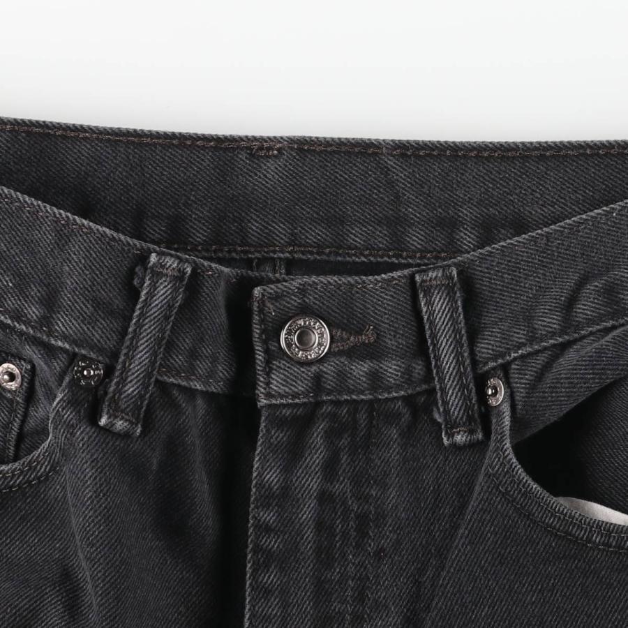 Levi's（リーバイス） 古着 Levi's 505 ブラックデニム テーパード