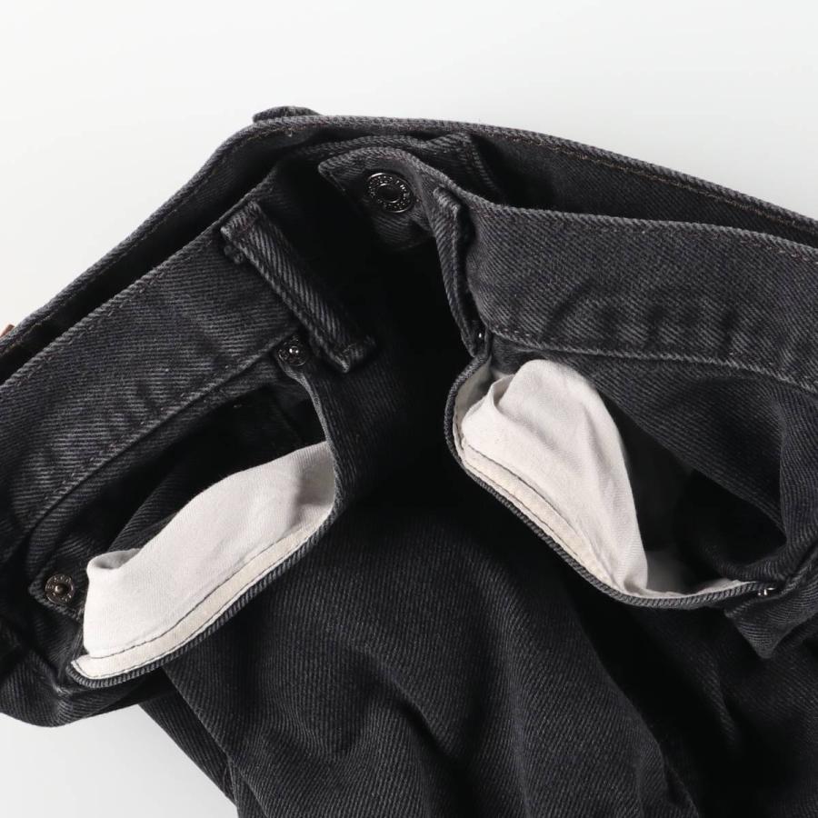 Levi's（リーバイス） 古着 Levi's 505 ブラックデニム テーパード