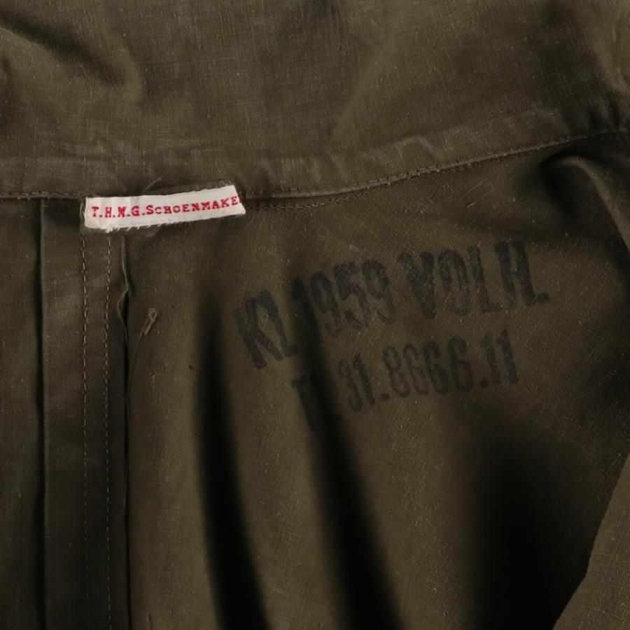 古着 50年代 オランダ軍実品 スナイパーポンチョ レインケープ