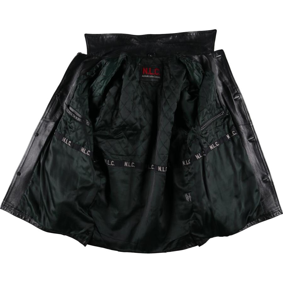 古着 N.L.C レザーコート メンズL相当 /eaa485124 ss2503_30 : 古着屋  