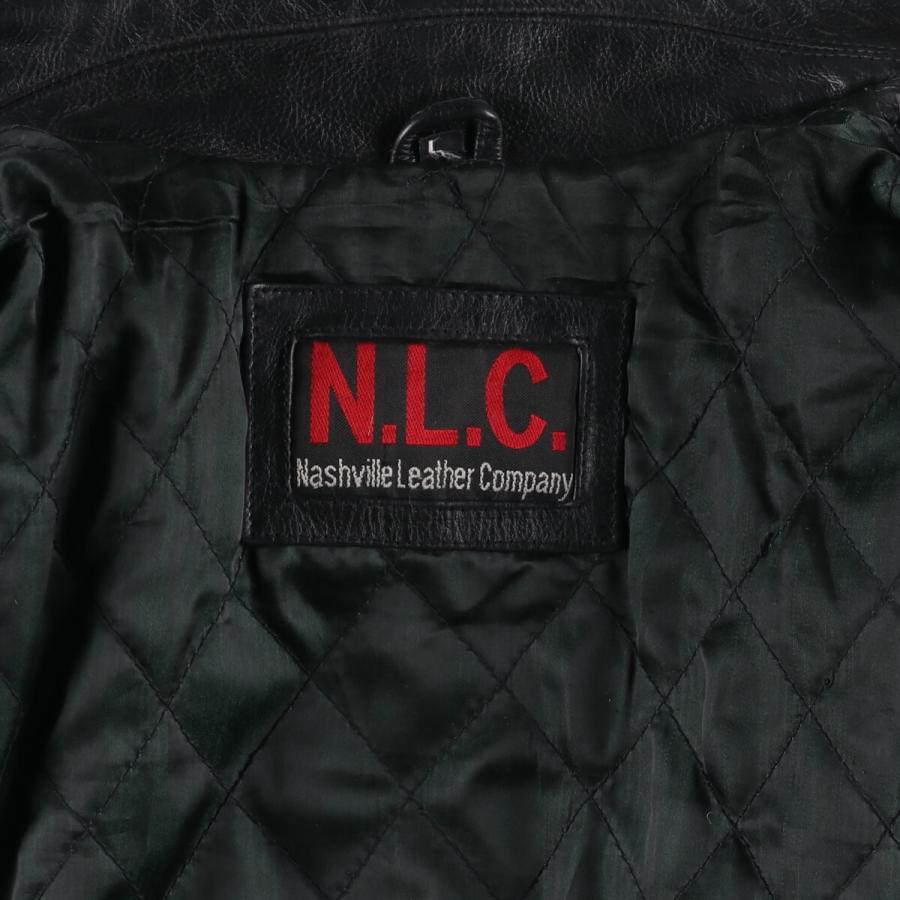 古着 N.L.C レザーコート メンズL相当 /eaa485124 ss2503_30 : 古着屋  