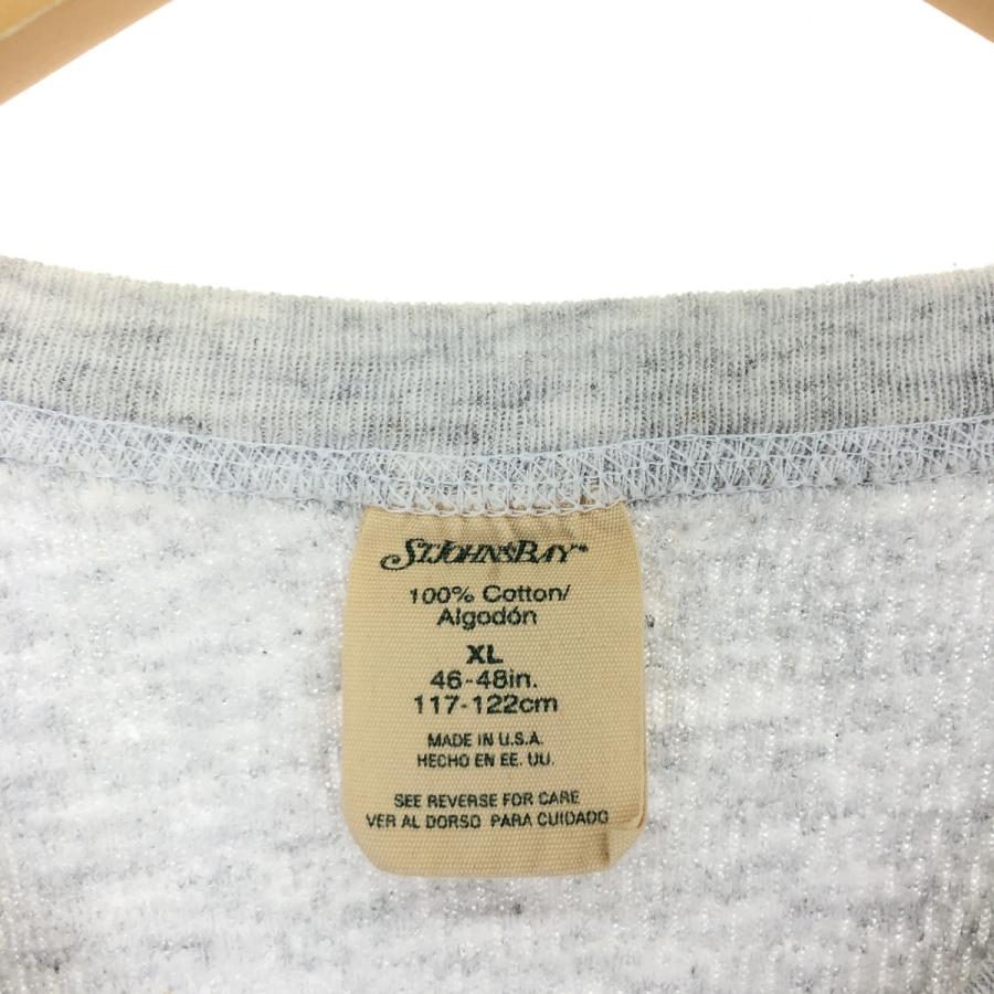 古着 90年代 ST JOHNS BAY サーマルロングTシャツ USA製 メンズXL相当 