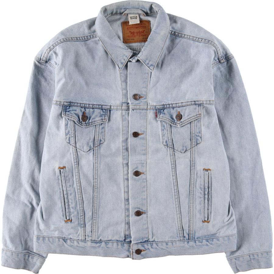 90's リーバイス Gジャン 70507-4834 M（実寸L位）USA製 綿 Levi's 古着 90年代 リーバイス 70507-4834 デニムジャケット G