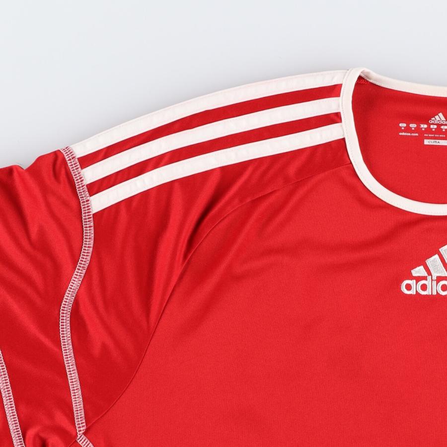 adidas - 古着 アディダス adidas CLIMALITE サッカーユニフォーム ゲームシャツ メンズM相当 /eaa485517 adidas 古着 アディダス CLIMALITE サッカーユニフォーム ゲーム