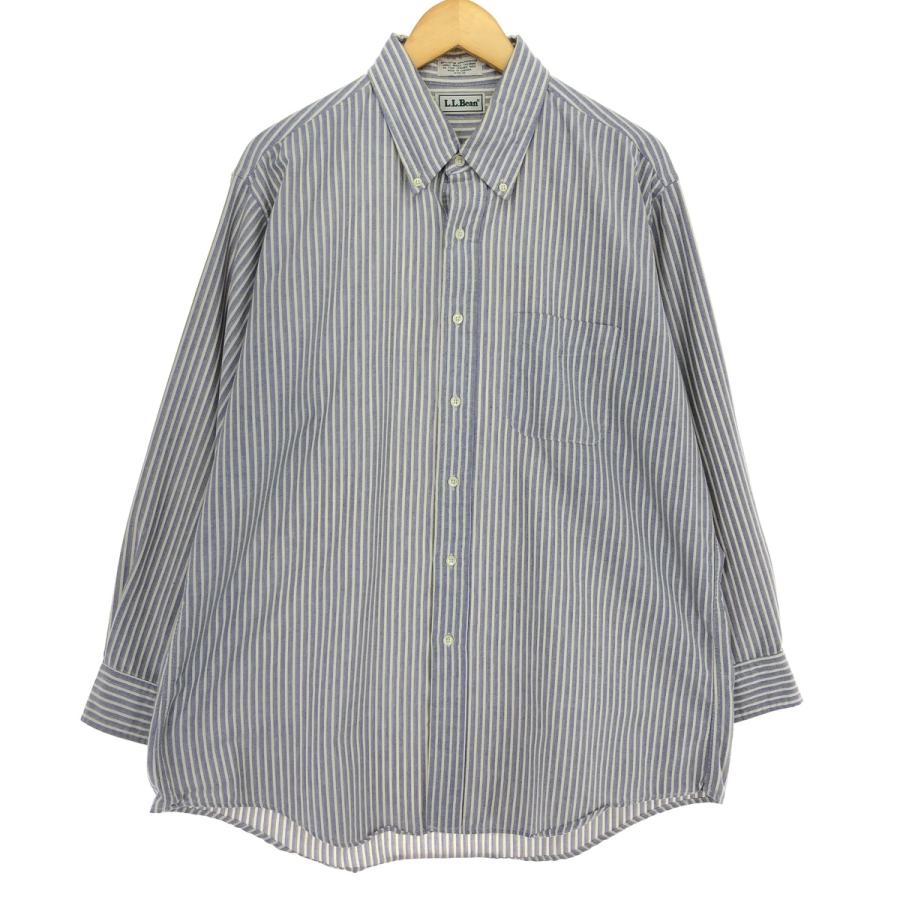 L.L.Bean 古着 80年代 エルエルビーン 長袖 ボタンダウン