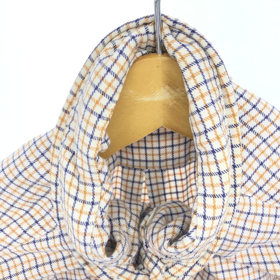 L.L.Bean 古着 80年代 エルエルビーン 長袖 ボタンダウンチェック 