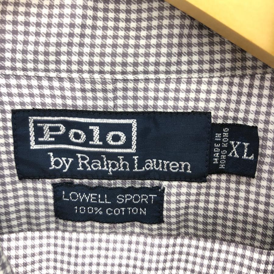 Ralph Lauren LOWELL SPORT M チェックシャツ 中古・古着通販】POLO RALPH LAUREN (ポロ・ラルフローレン
