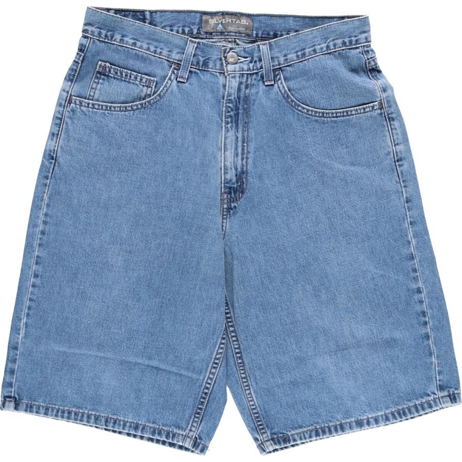 Levi's リーバイス　シルバータブ　メンズ　デニム　ハーフパンツ　古着 古着 90年代 リーバイス Levis SILVER TAB シルバータブ LOOSE ルーズ