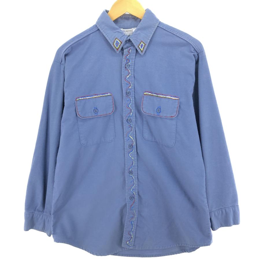 古着 70~80年代 ファイブブラザー Five Brother 長袖 シャモアクロス 
