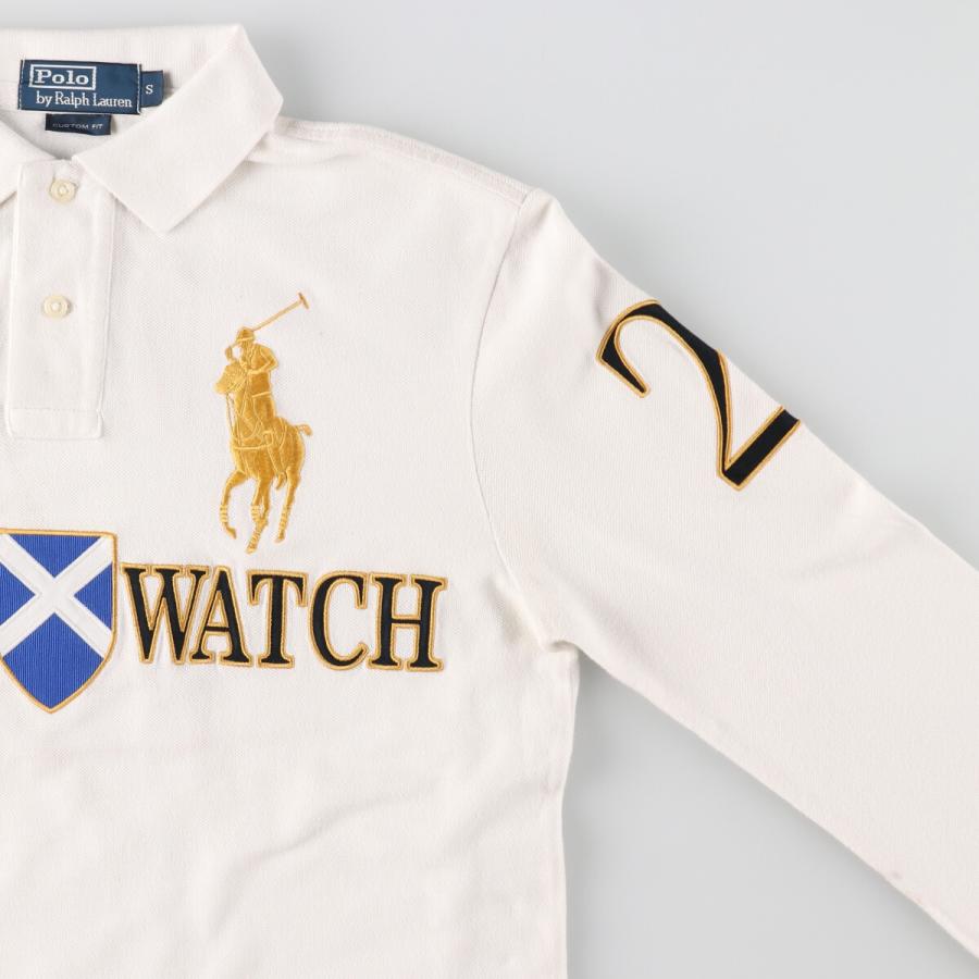 古着 ラルフローレン Ralph Lauren POLO by CUSTOM FIT ビッグポニー