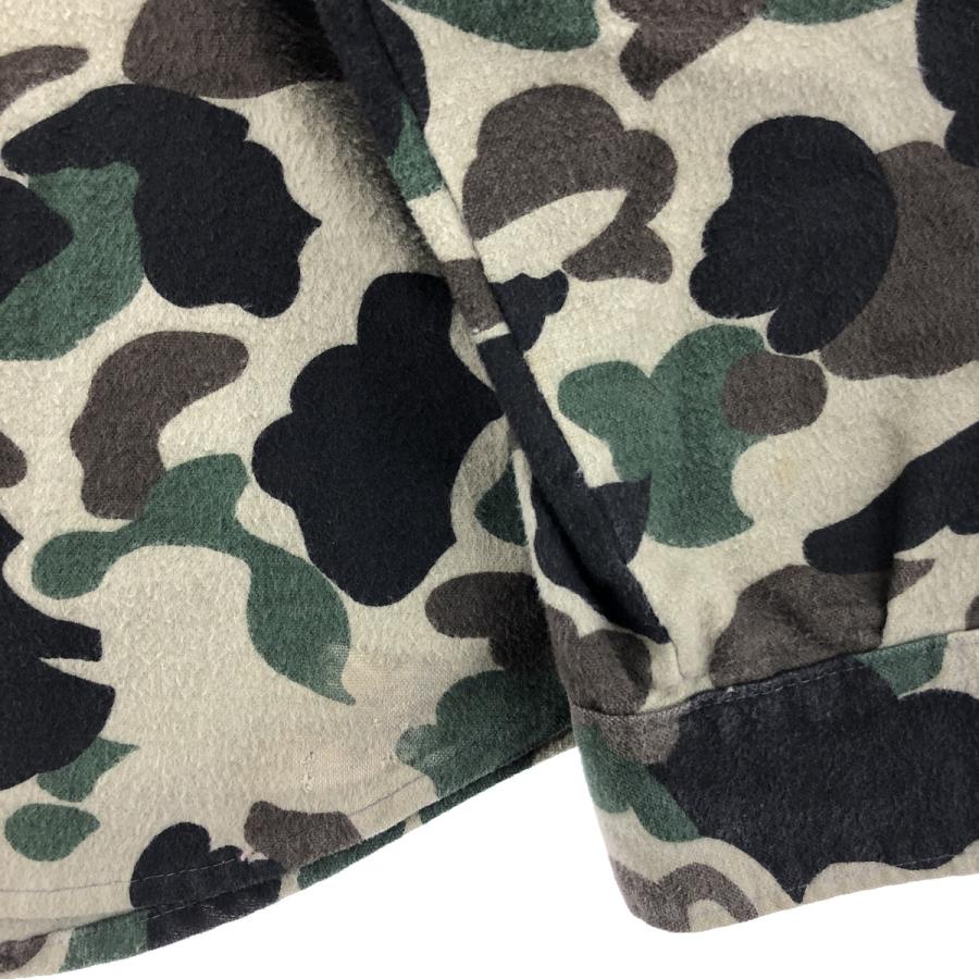 80s 90s FIVEBROTHER ファイブブラザー 迷彩 シャツ 80s USA製 FIVE BROTHERファイブブラザー ウッドランドカモ コットン