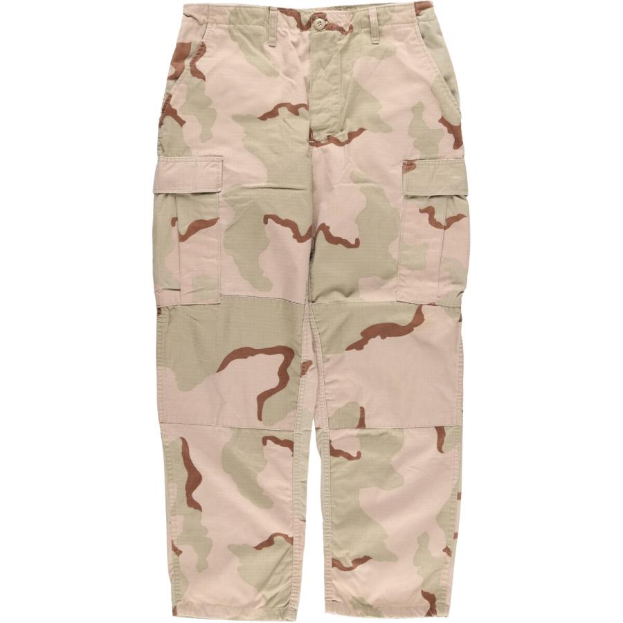 古着 民間品 迷彩柄 3C デザートカモ ミリタリー カーゴパンツ  