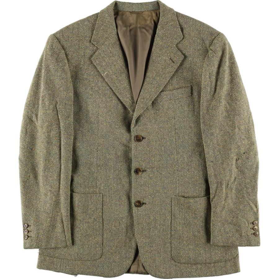 BURBERRY 古着 バーバリー Burberry's ヘリンボーン ウール