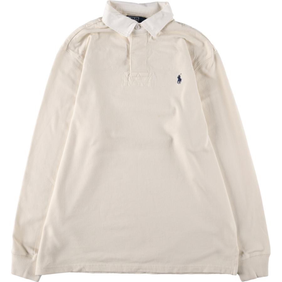 【Polo Ralph Lauren 】　ラガーシャツ 古着 ラルフローレン Ralph Lauren POLO by 長袖 ラガーシャツ