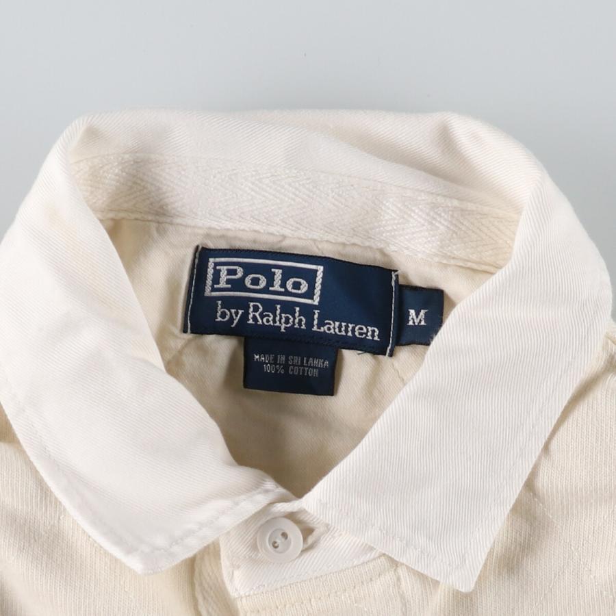 古着 ラルフローレン Ralph Lauren POLO by 長袖 ラガーシャツ