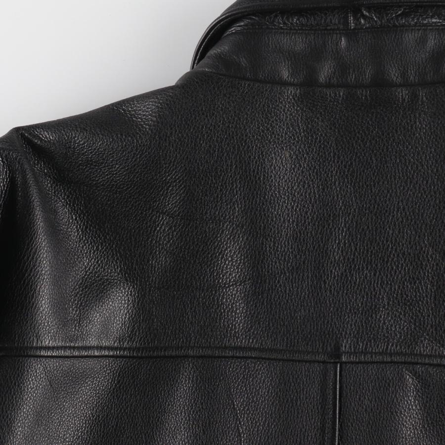 古着 ペリーエリス PERRY ELLIS PORTFOLIO レザーブルゾンタイプ 古着 ペリーエリス PERRY ELLIS PORTFOLIO レザーブルゾンタイプ