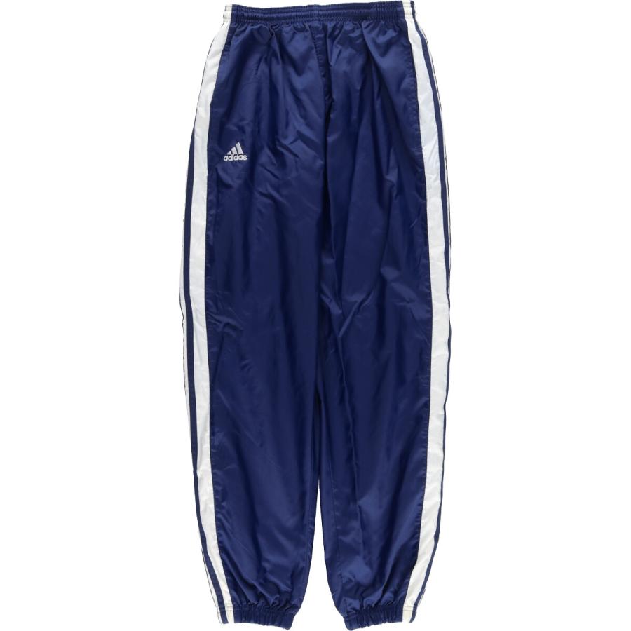 adidas 90s パンツ 90s adidas アディダス ナイロントラックパンツ バスパン 黒 L