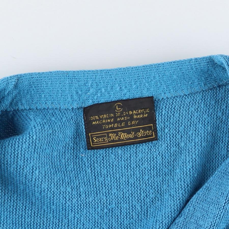 古着 70年代 シアーズ Sears ケーブル編み アクリルニット 古着 70年代 シアーズ Sears ケーブル編み アクリルニット