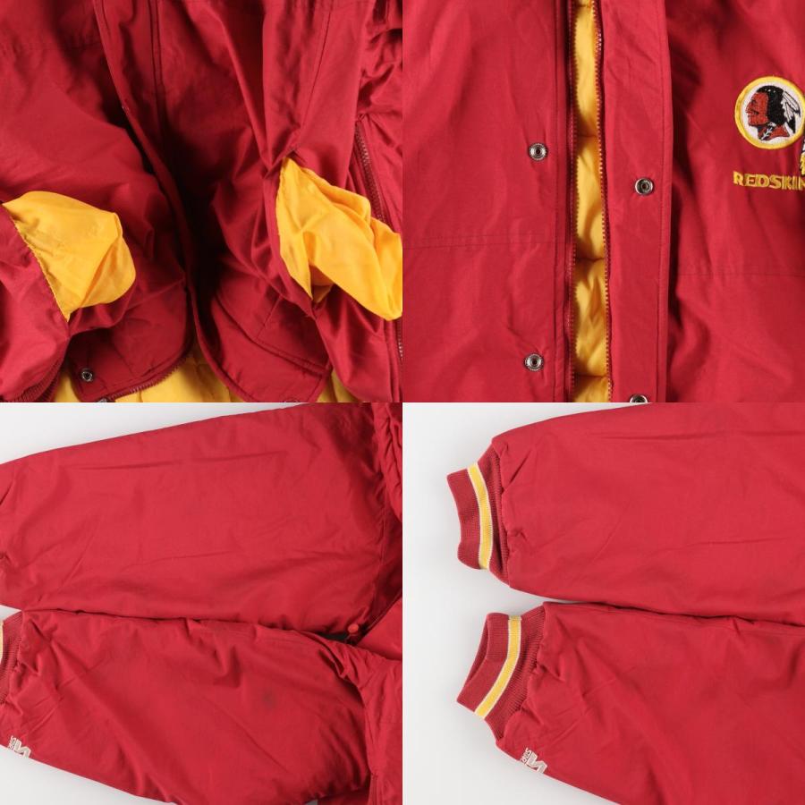 希少サイズ！ワシントン レッドスキンズ 中綿ジャケット 古着 NFL WASHINGTON REDSKINS ワシントンレッドスキンズ 中綿