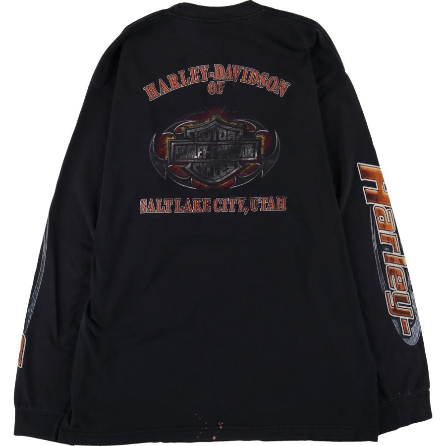 古着 00年代 ハーレーダビッドソン Harley-Davidson カットオフ ロング 