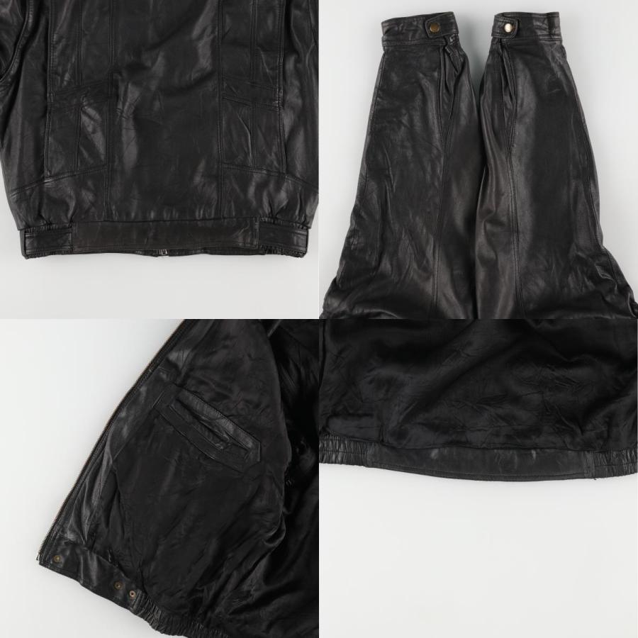 古着 CandA シングルライダースジャケット メンズXL相当 /eaa488633  